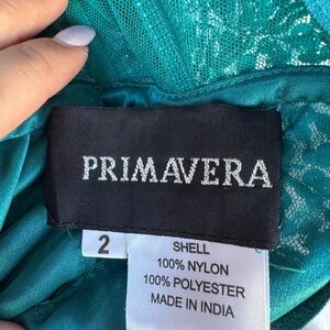 Primavera Teal Dress